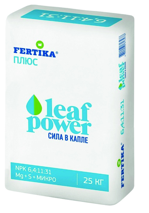 FERTIKA 25 КГ LeafPower - Плюс Листовое 6,4-11-31 изображение